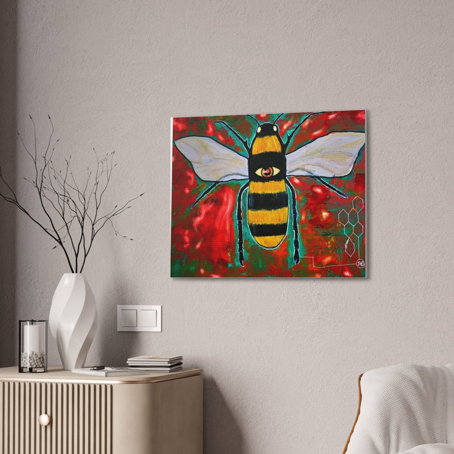 Canvas Stretched, 0.75"