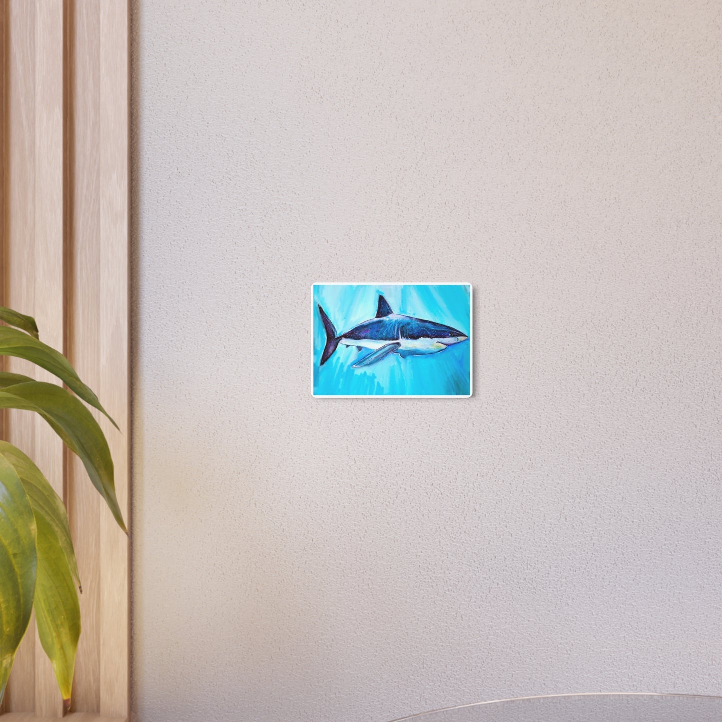 [Great White] Metal Art Sign