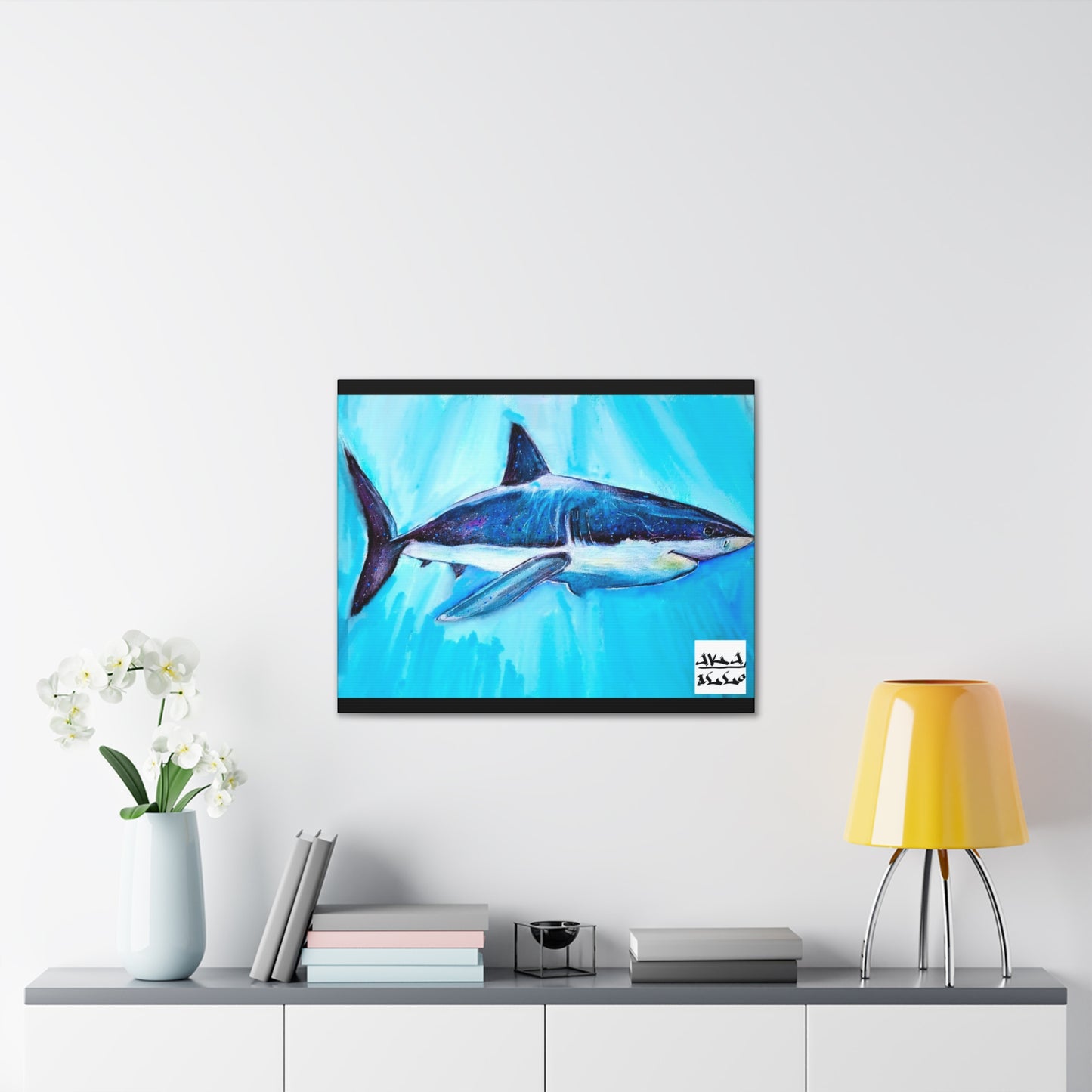 [Great White] Canvas Stretched, 0.75"