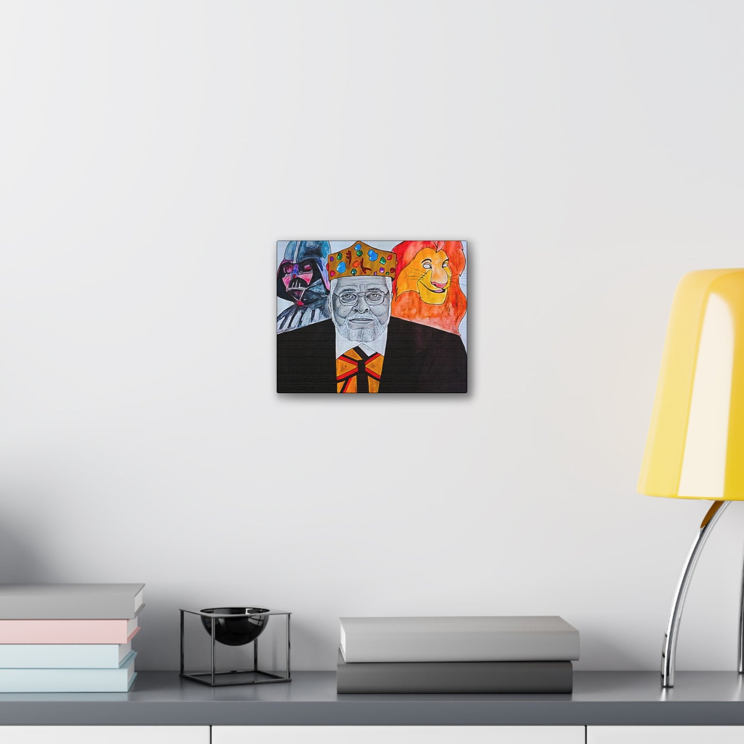 [Long live the King] Canvas Stretched, 0.75"