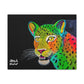 [Vibrant Leopard] Canvas Stretched, 0.75"