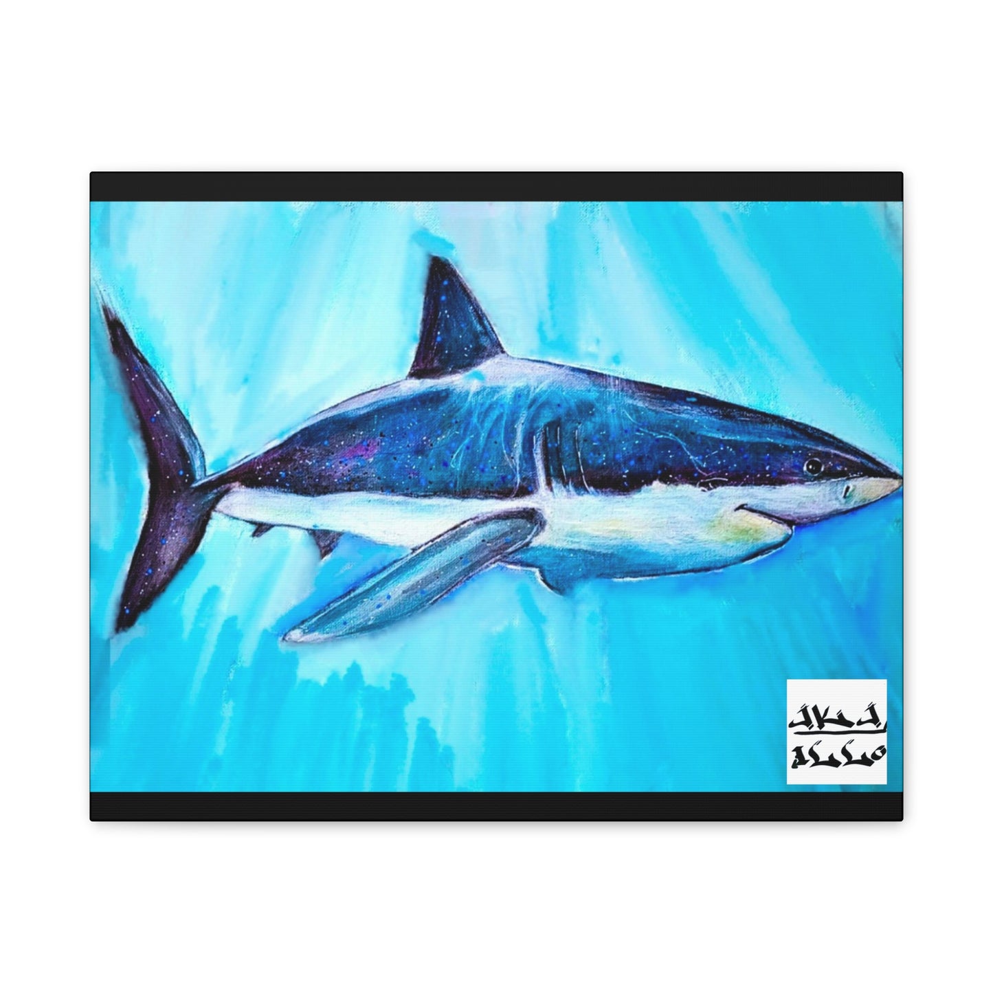 [Great White] Canvas Stretched, 0.75"