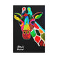 [Vibrant Giraffe] Canvas Stretched, 0.75"