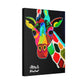 [Vibrant Giraffe] Canvas Stretched, 0.75"