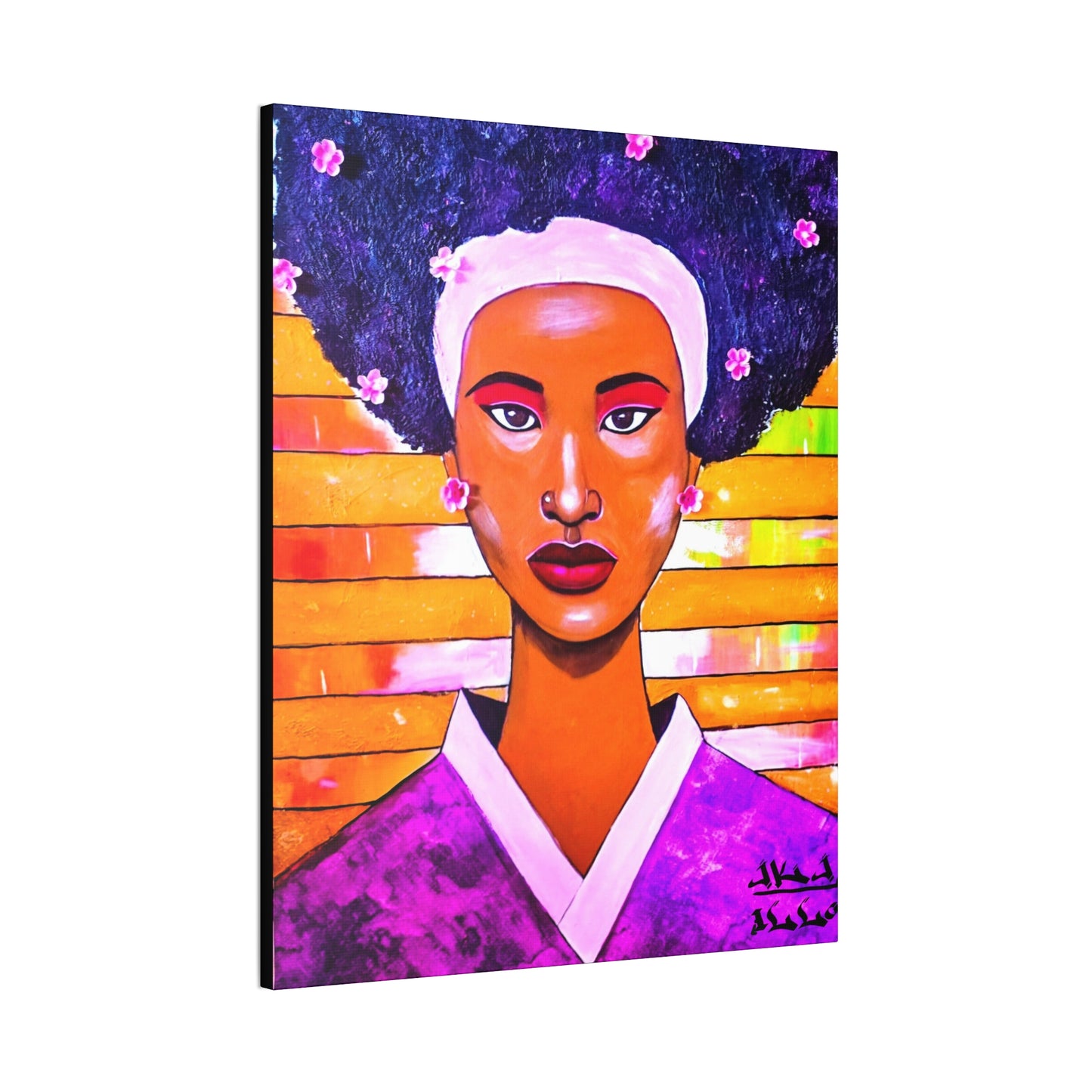 [AFRO-GEISHA] canvas prints