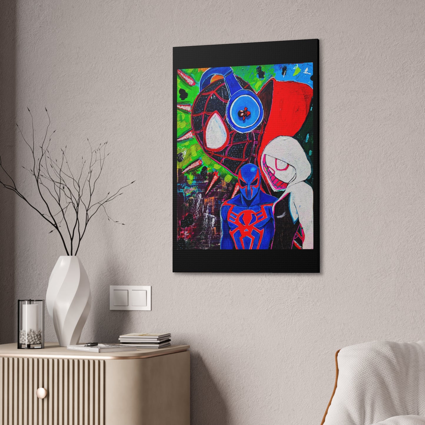 [Across the  Spiderverse] Canvas Stretched, 0.75"