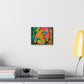 [Vibrant Lion] Canvas Stretched, 0.75"