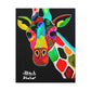 [Vibrant Giraffe] Canvas Stretched, 0.75"