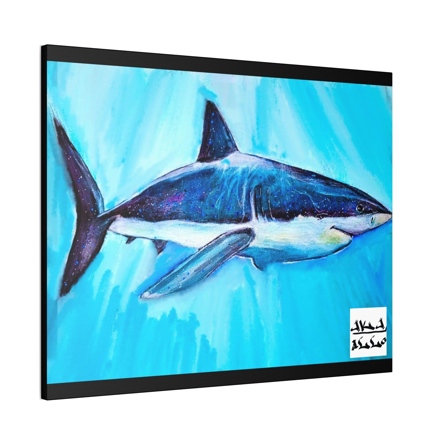 [Great White] Canvas Stretched, 0.75"