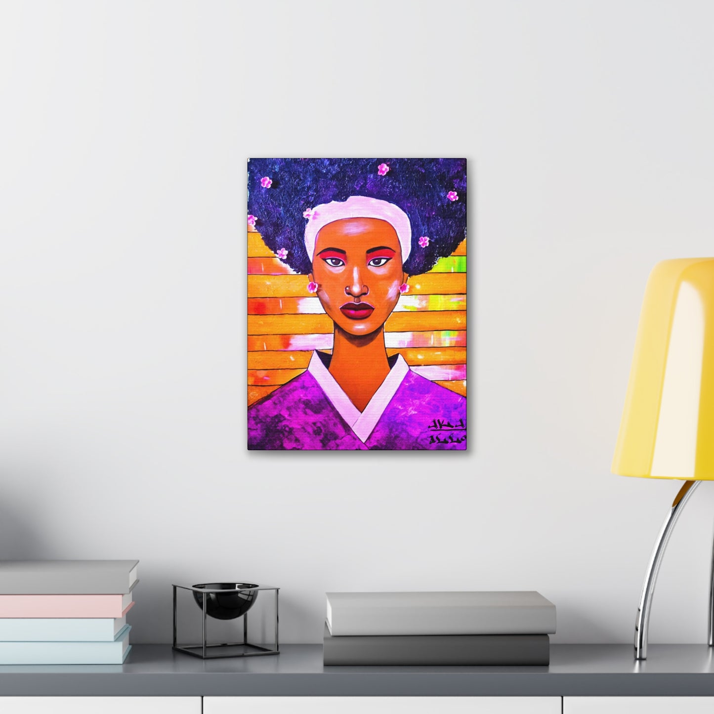 [AFRO-GEISHA] canvas prints