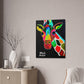 [Vibrant Giraffe] Canvas Stretched, 0.75"