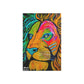 [Vibrant Lion] Metal Art Sign
