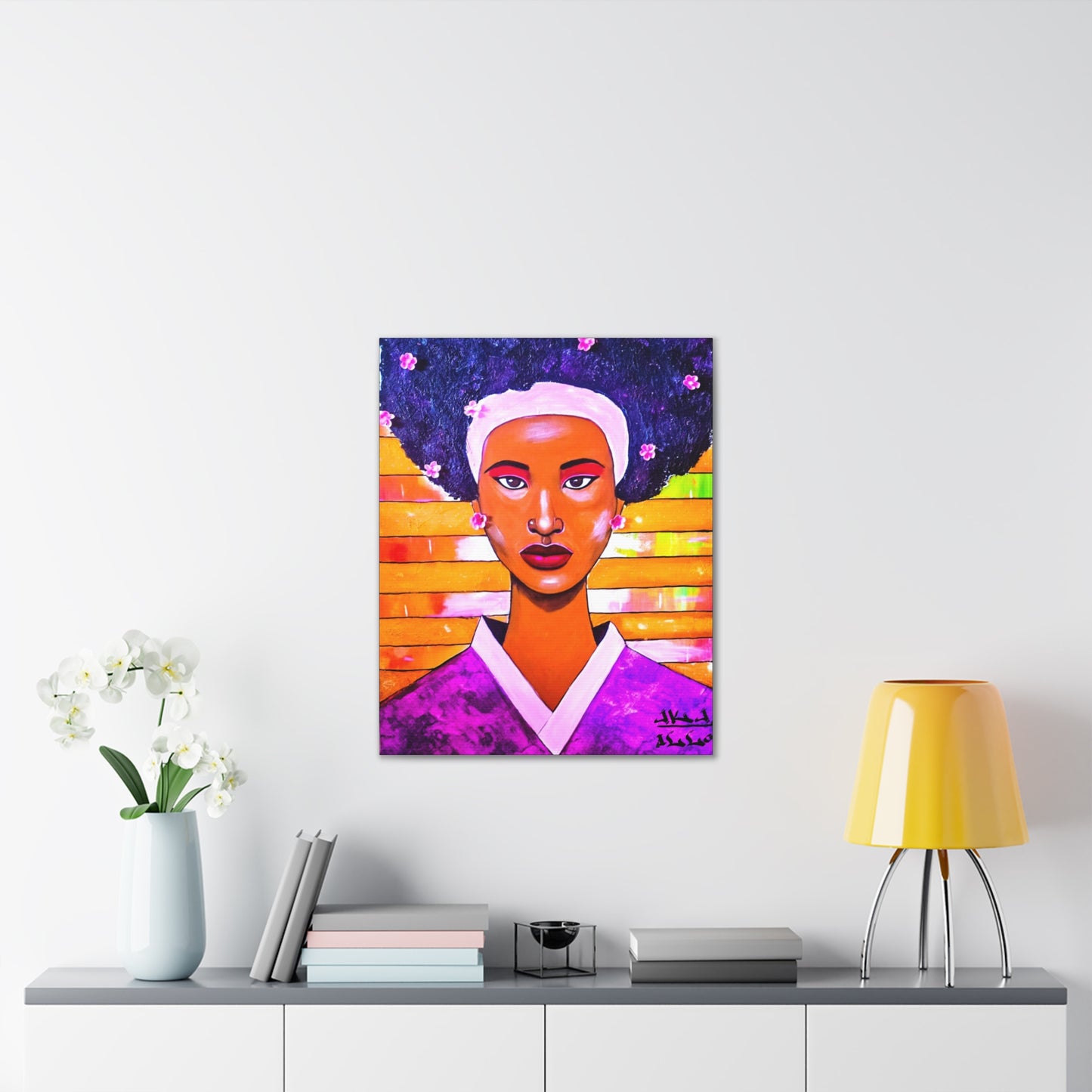 [AFRO-GEISHA] canvas prints