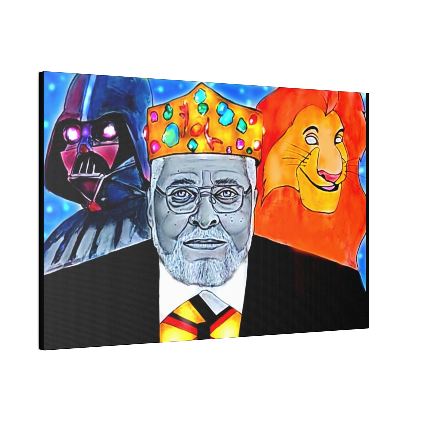 [Long live the King] Canvas Stretched, 0.75"