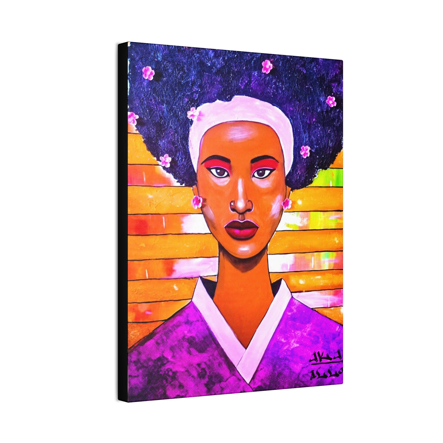 [AFRO-GEISHA] canvas prints