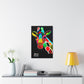 [Vibrant Giraffe] Canvas Stretched, 0.75"