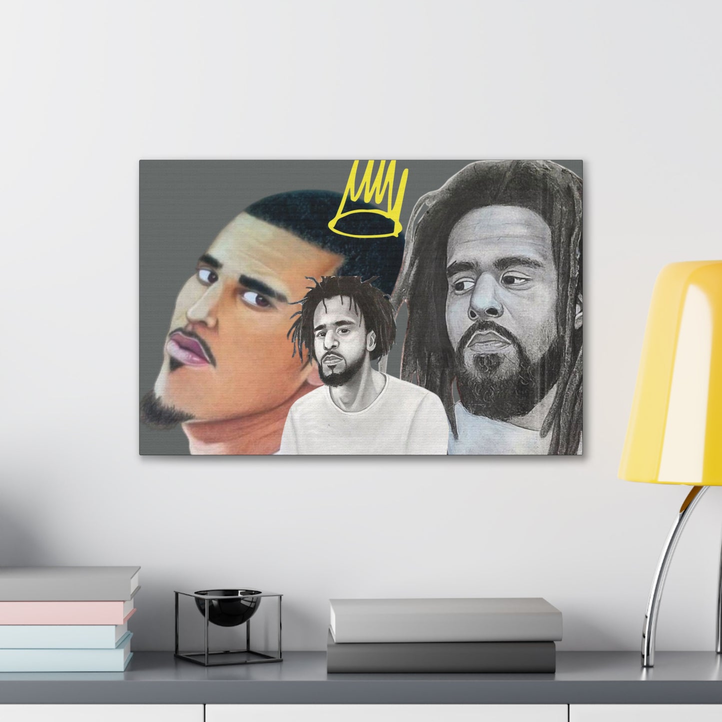 [Jermaine's Journey] Canvas Stretched, 0.75"