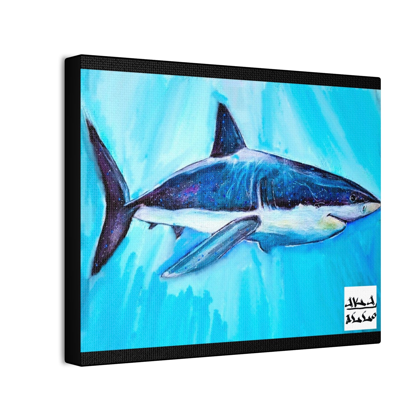 [Great White] Canvas Stretched, 0.75"
