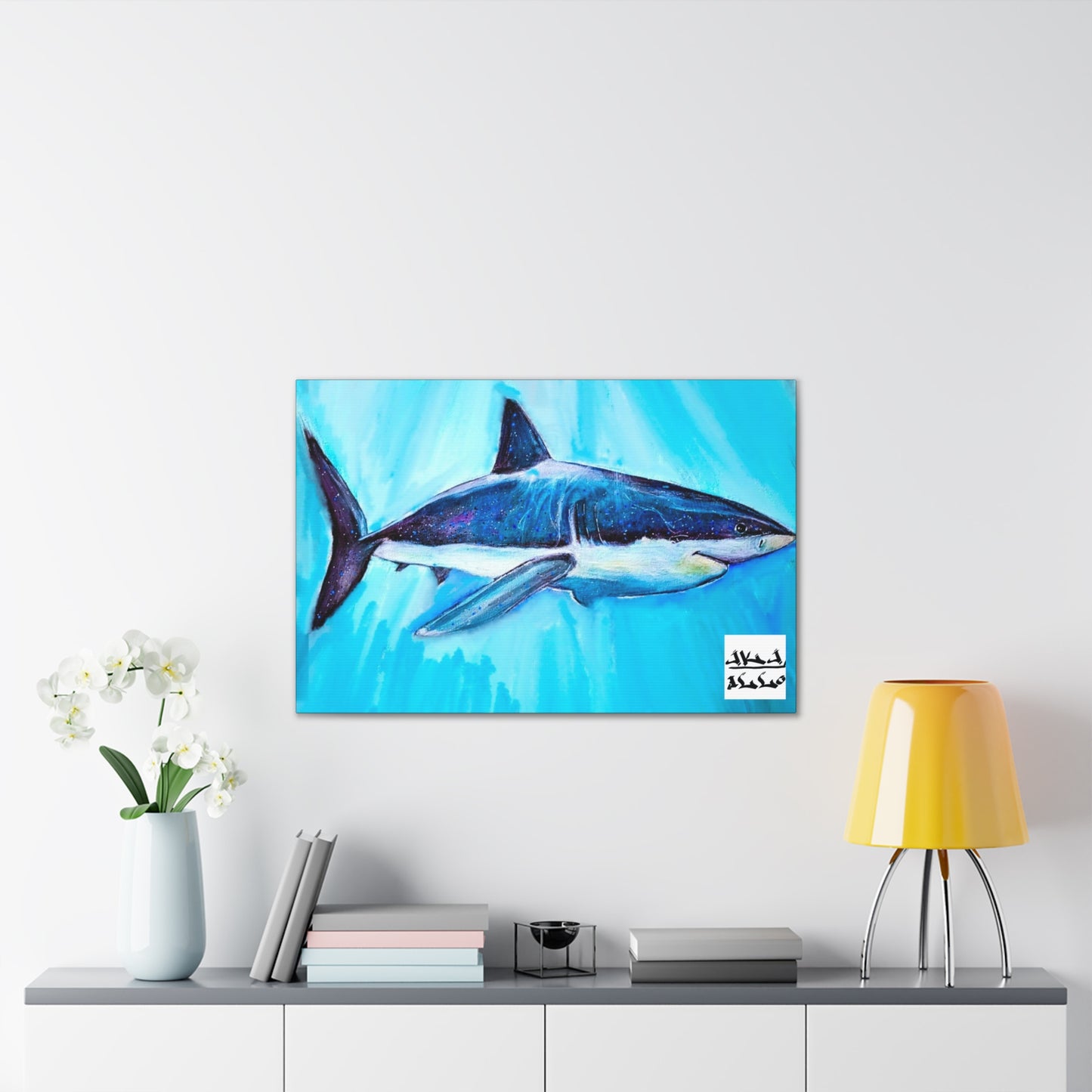 [Great White] Canvas Stretched, 0.75"