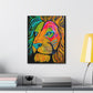 [Vibrant Lion] Canvas Stretched, 0.75"