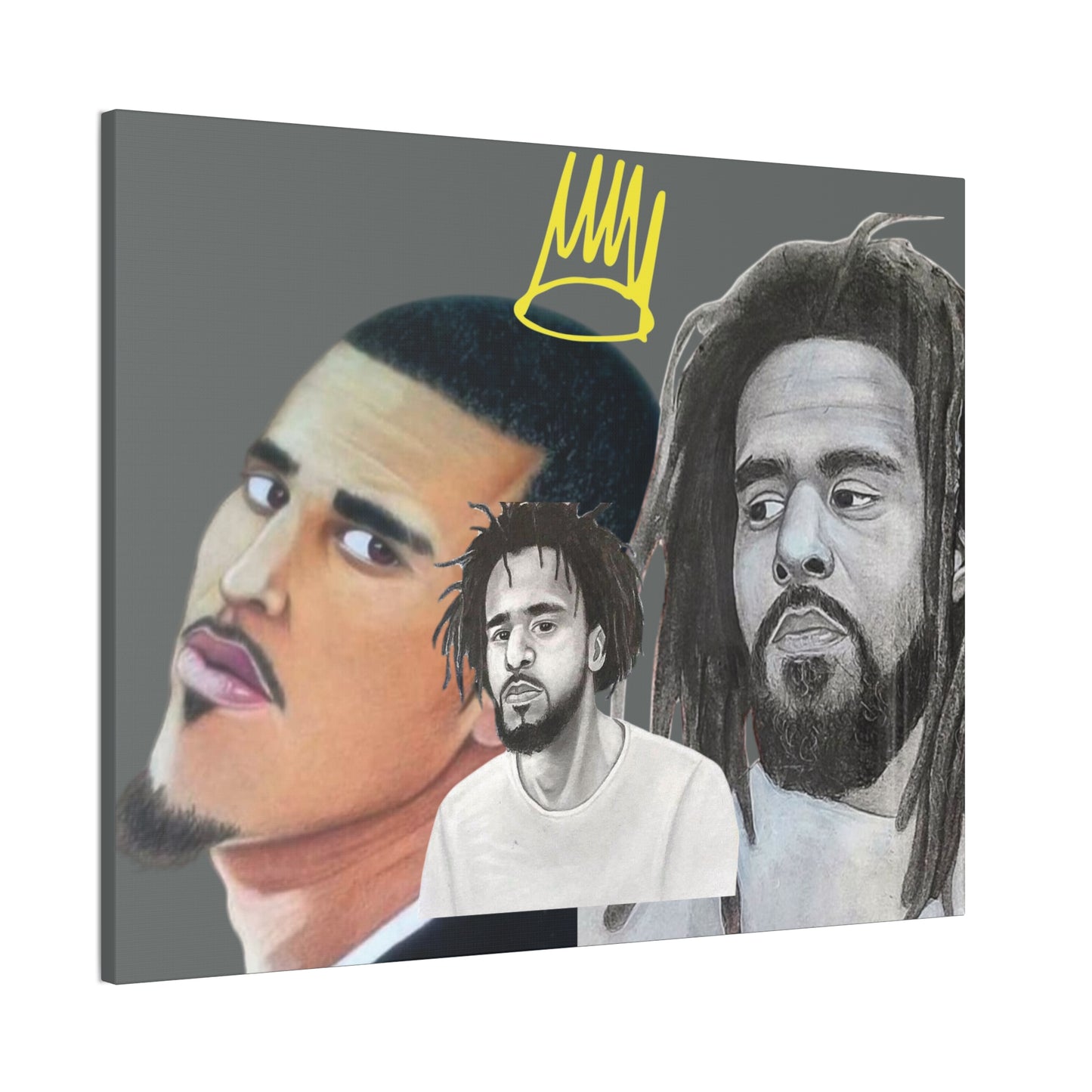 [Jermaine's Journey] Canvas Stretched, 0.75"