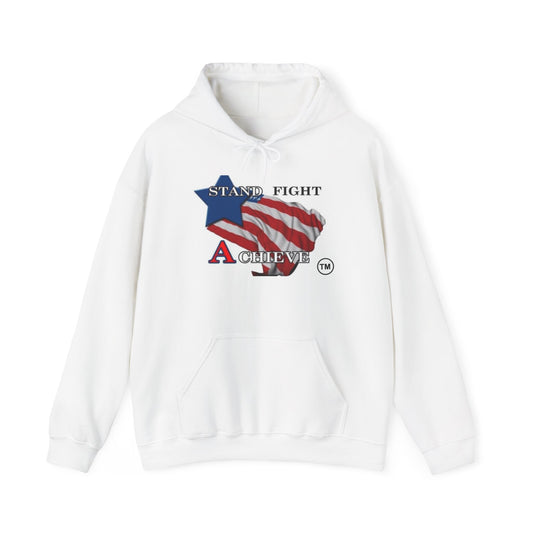 [Stand, Fight, & Achieve] Unisex Hooded Sweatshirt