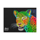 [Vibrant Leopard] Canvas Stretched, 0.75"