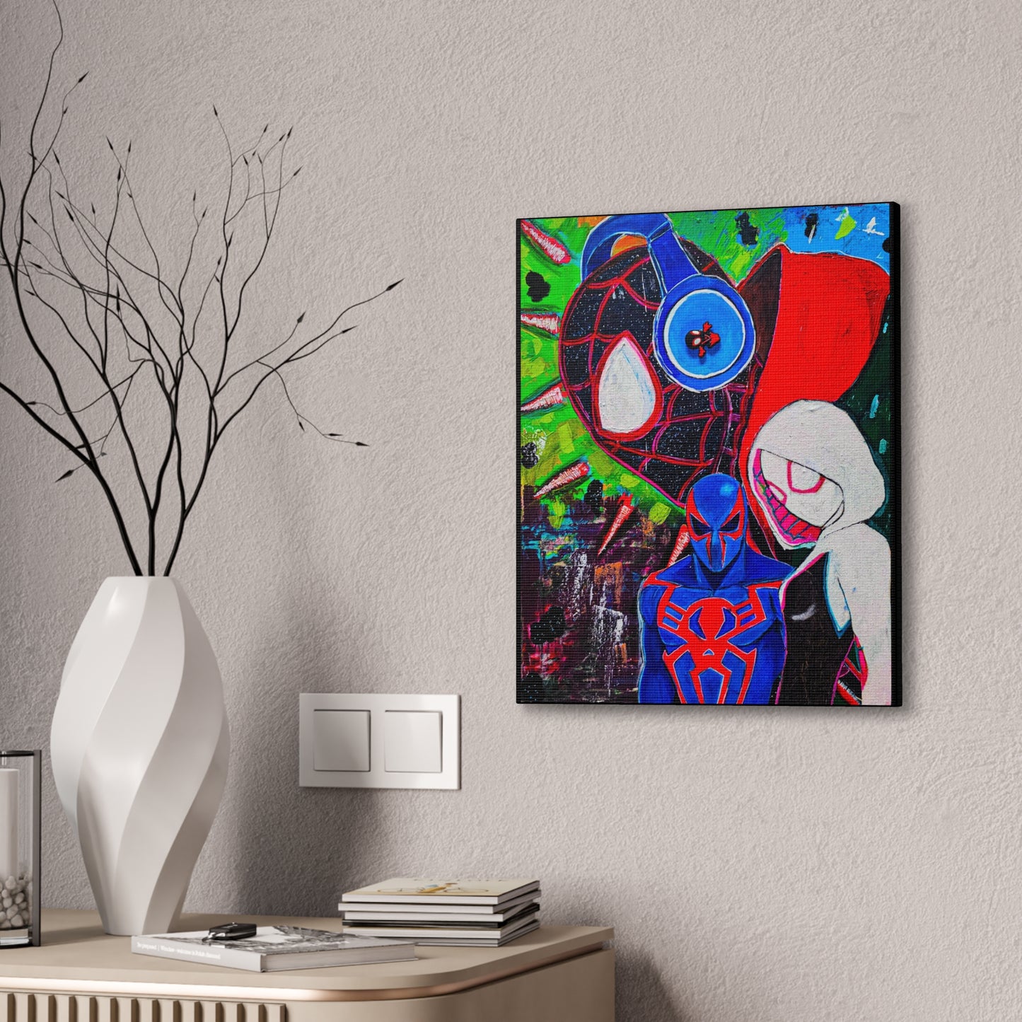 [Across the  Spiderverse] Canvas Stretched, 0.75"
