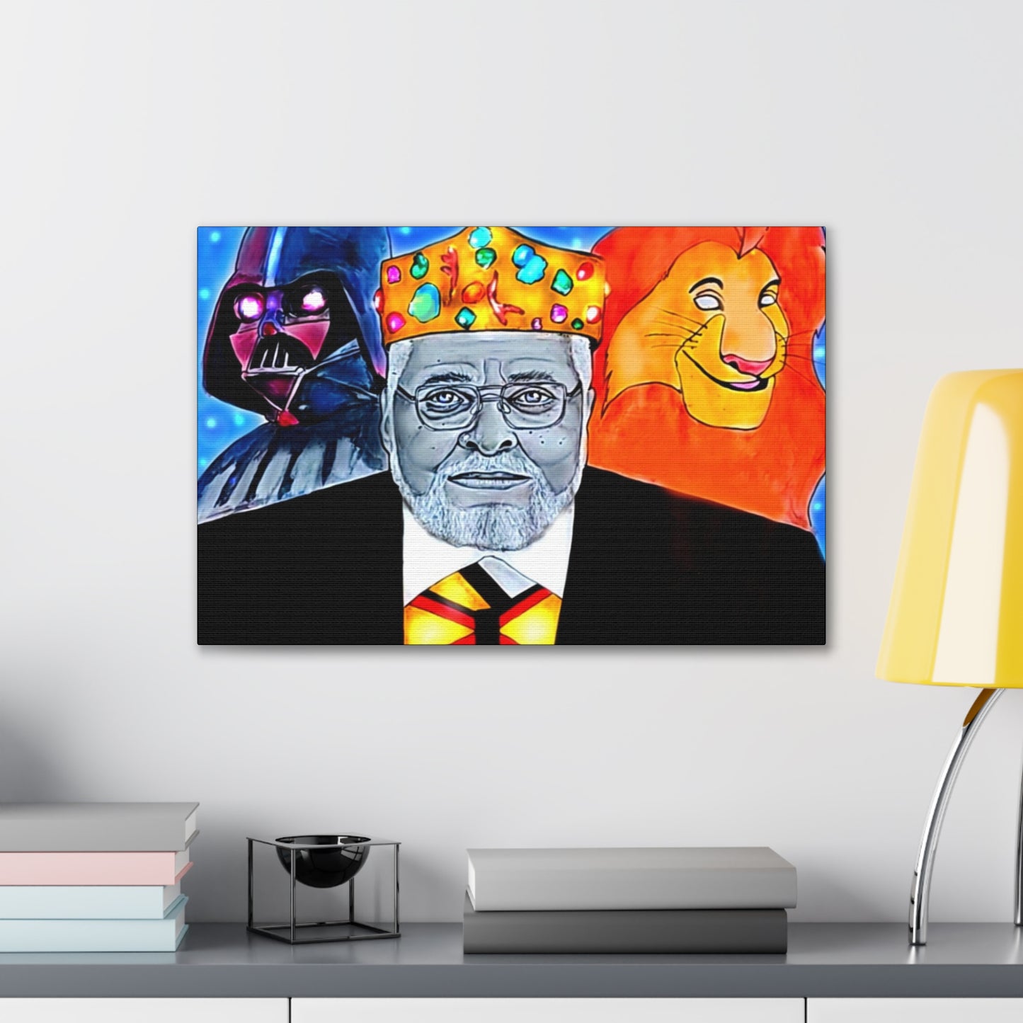 [Long live the King] Canvas Stretched, 0.75"