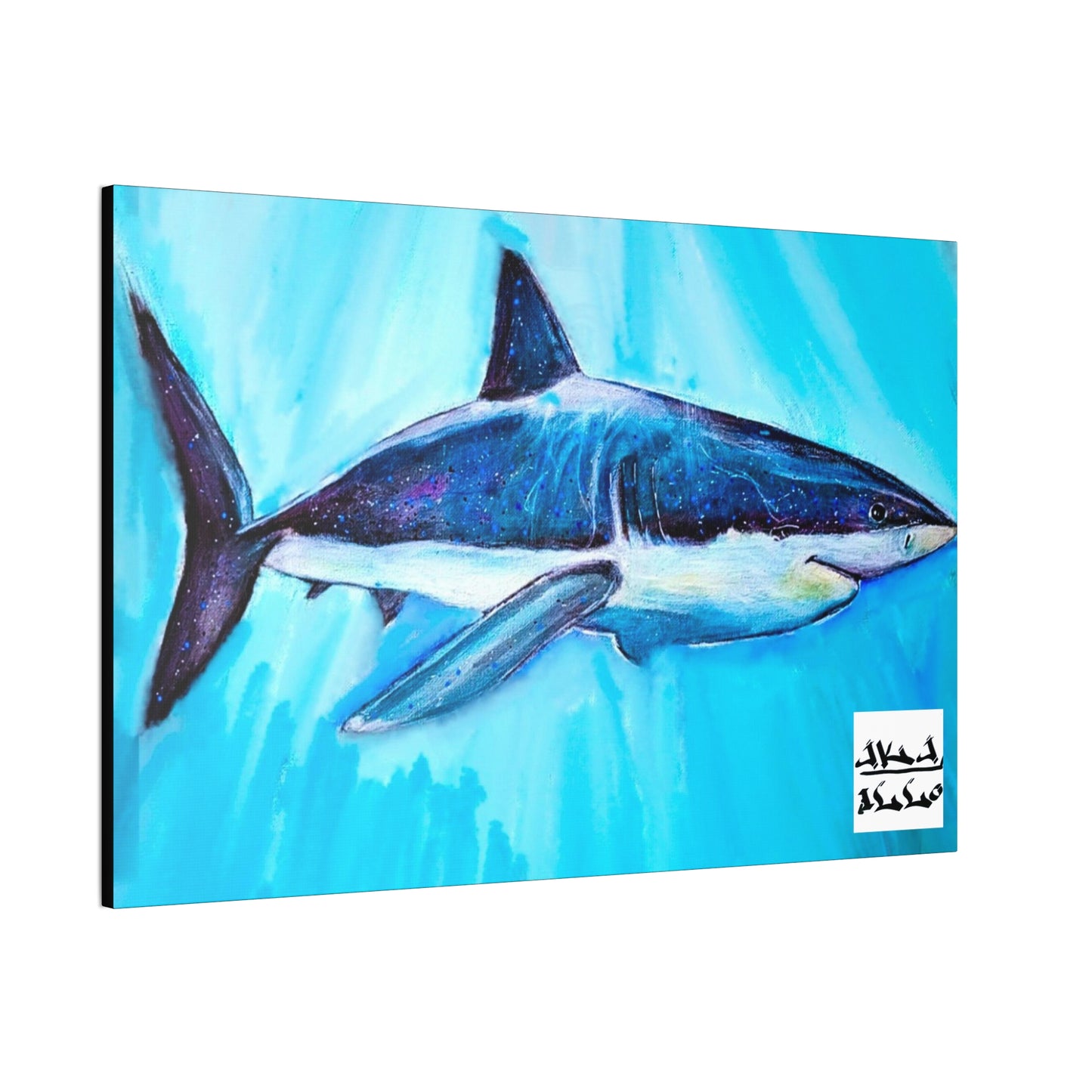 [Great White] Canvas Stretched, 0.75"