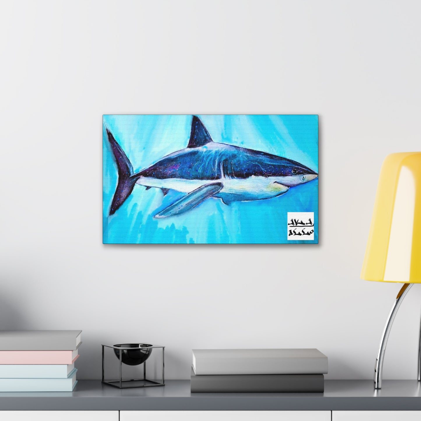 [Great White] Canvas Stretched, 0.75"