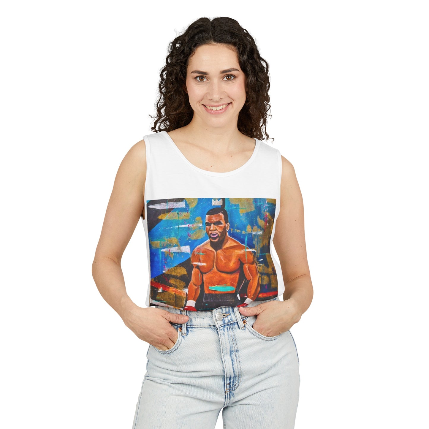 [Mike] Unisex Garment-Dyed Tank Top