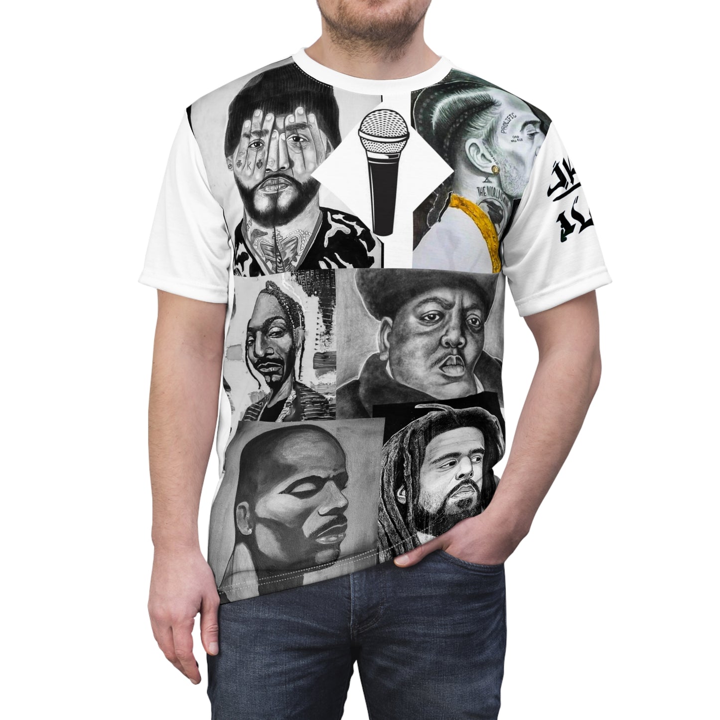 [50 yrs] Unisex Cut & Sew Tee (AOP)