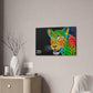 [Vibrant Leopard] Canvas Stretched, 0.75"