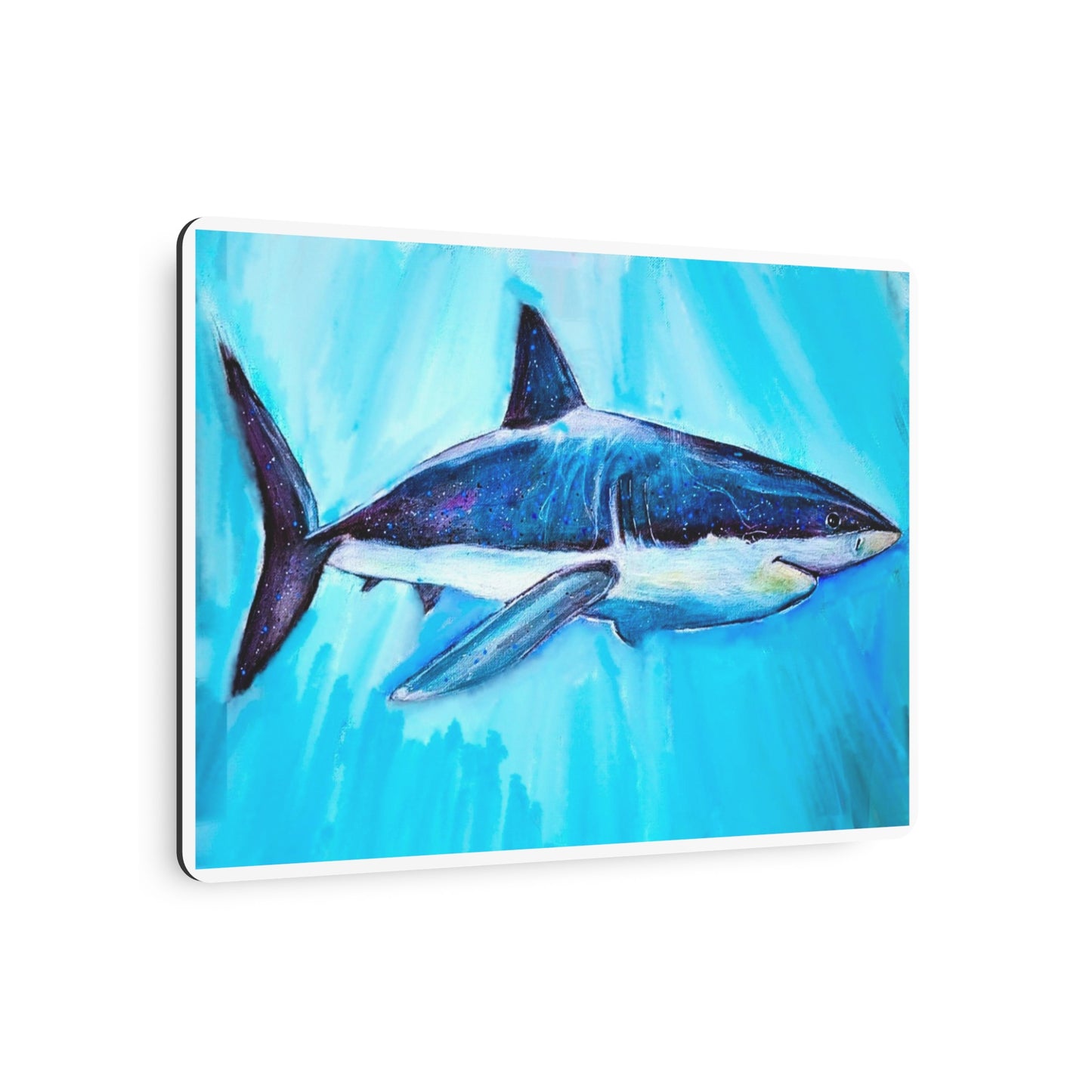 [Great White] Metal Art Sign
