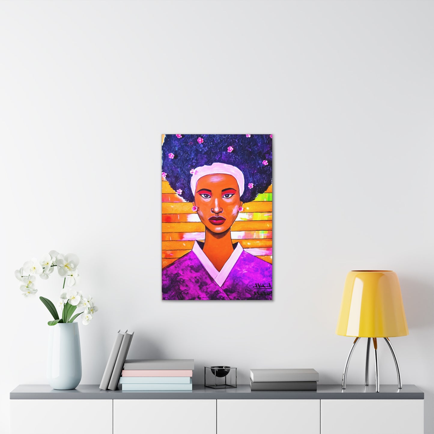 [AFRO-GEISHA] canvas prints