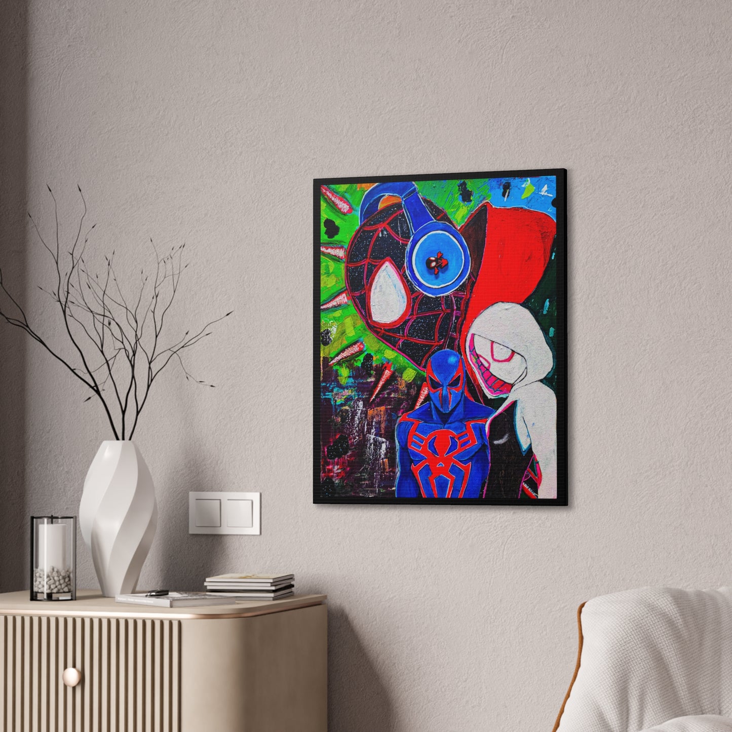 [Across the  Spiderverse] Canvas Stretched, 0.75"