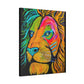 [Vibrant Lion] Canvas Stretched, 0.75"