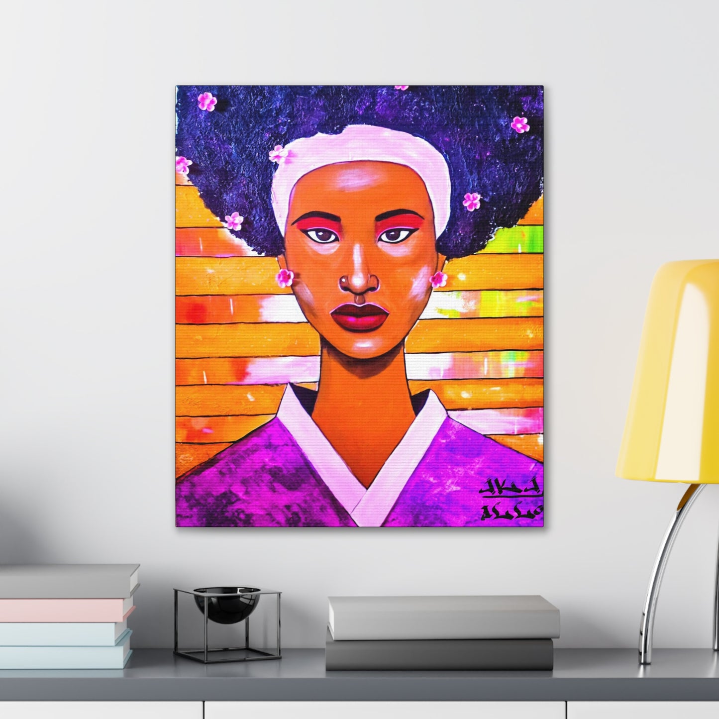 [AFRO-GEISHA] canvas prints