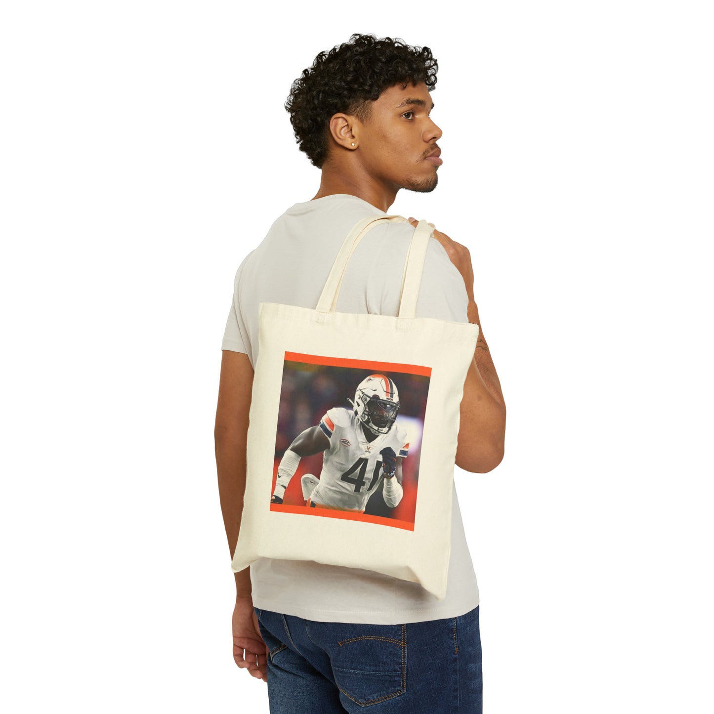[Remembering D'Sean] Cotton Canvas Tote Bag
