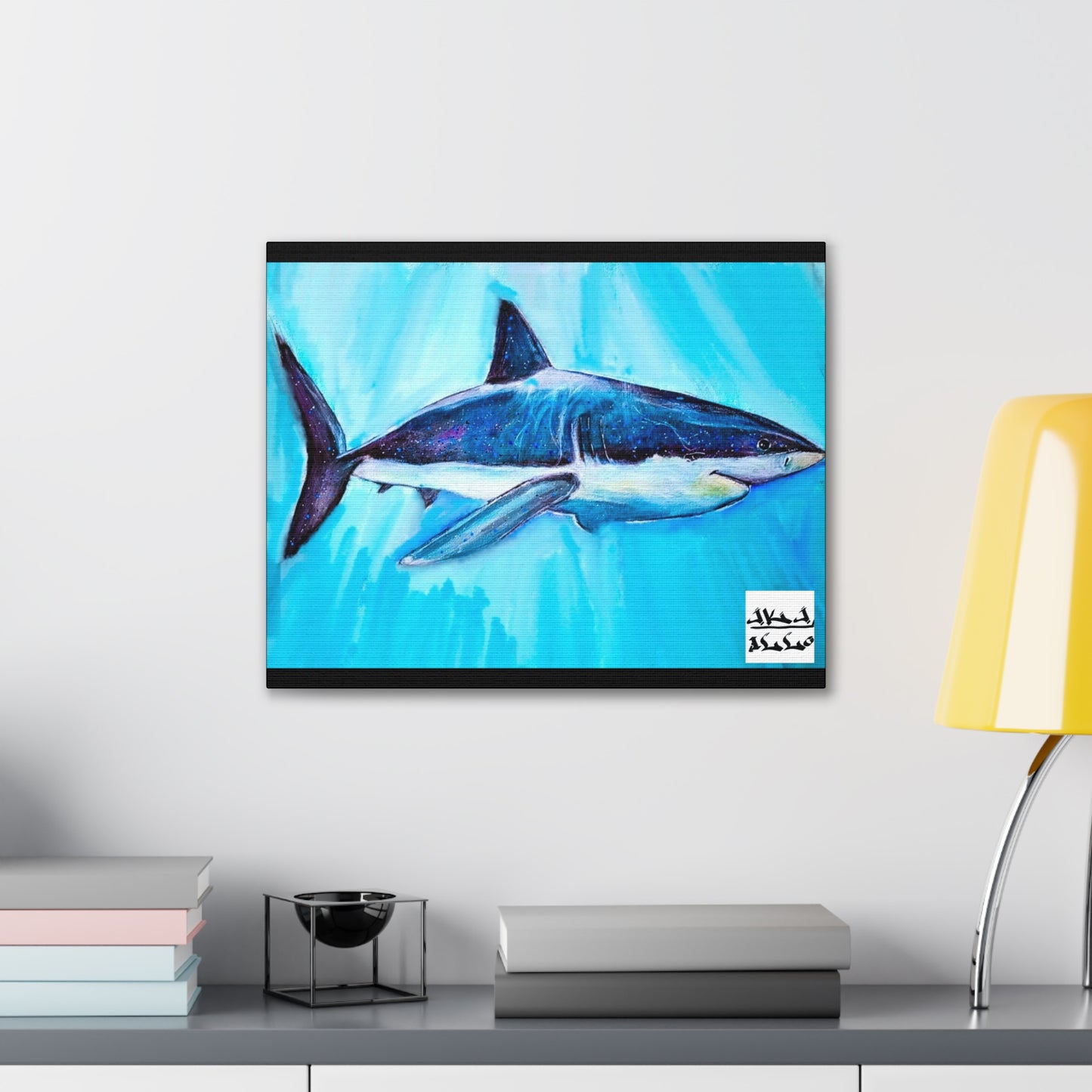 [Great White] Canvas Stretched, 0.75"