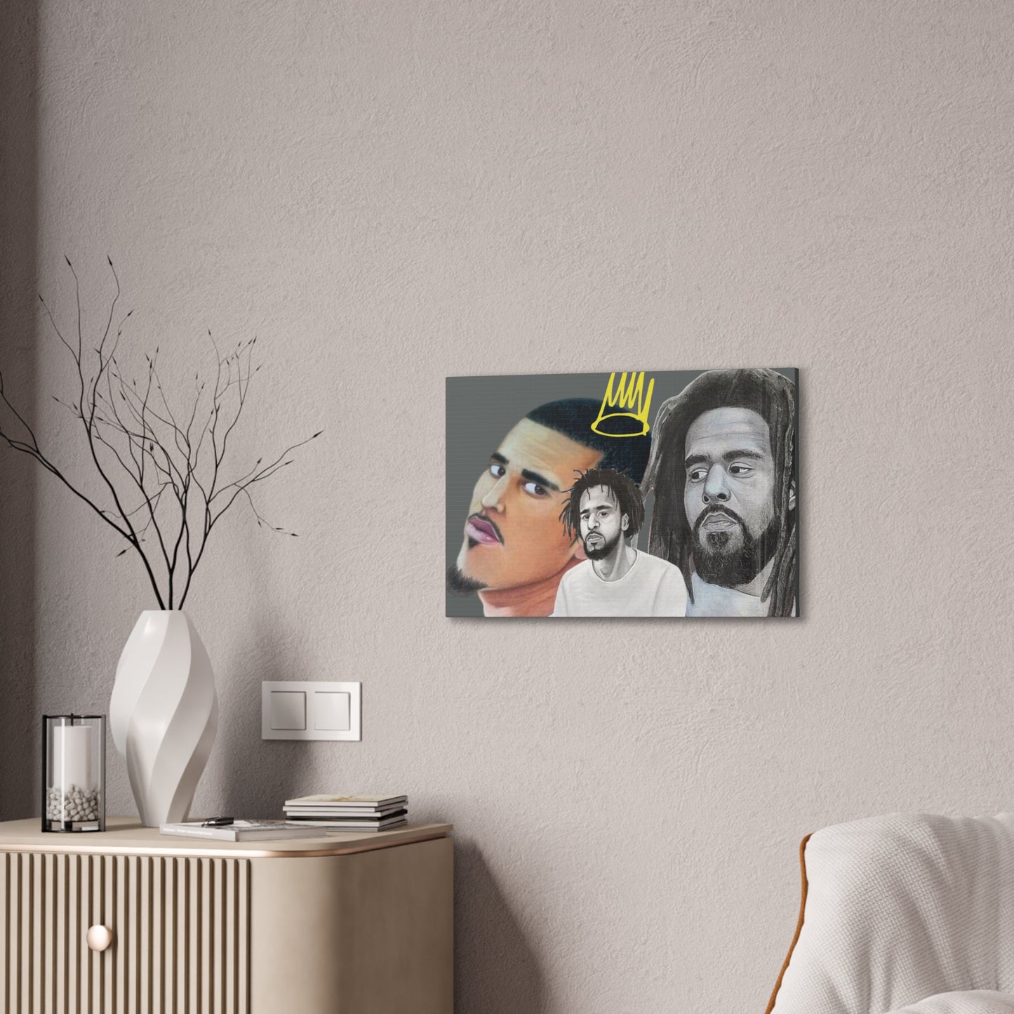 [Jermaine's Journey] Canvas Stretched, 0.75"