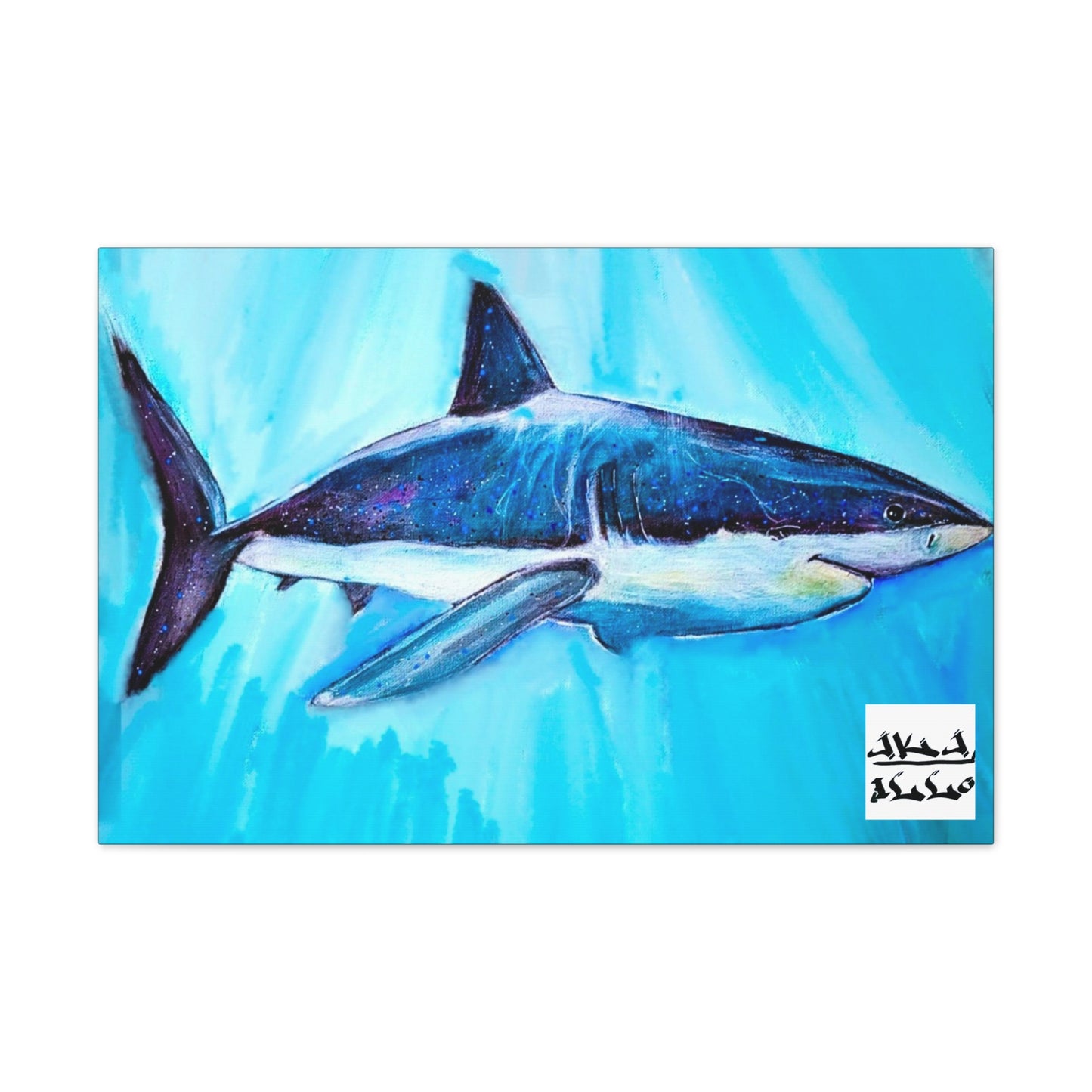 [Great White] Canvas Stretched, 0.75"