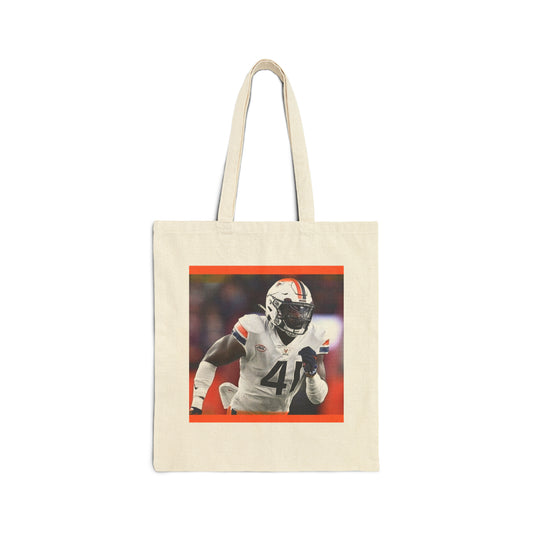 [Remembering D'Sean] Cotton Canvas Tote Bag