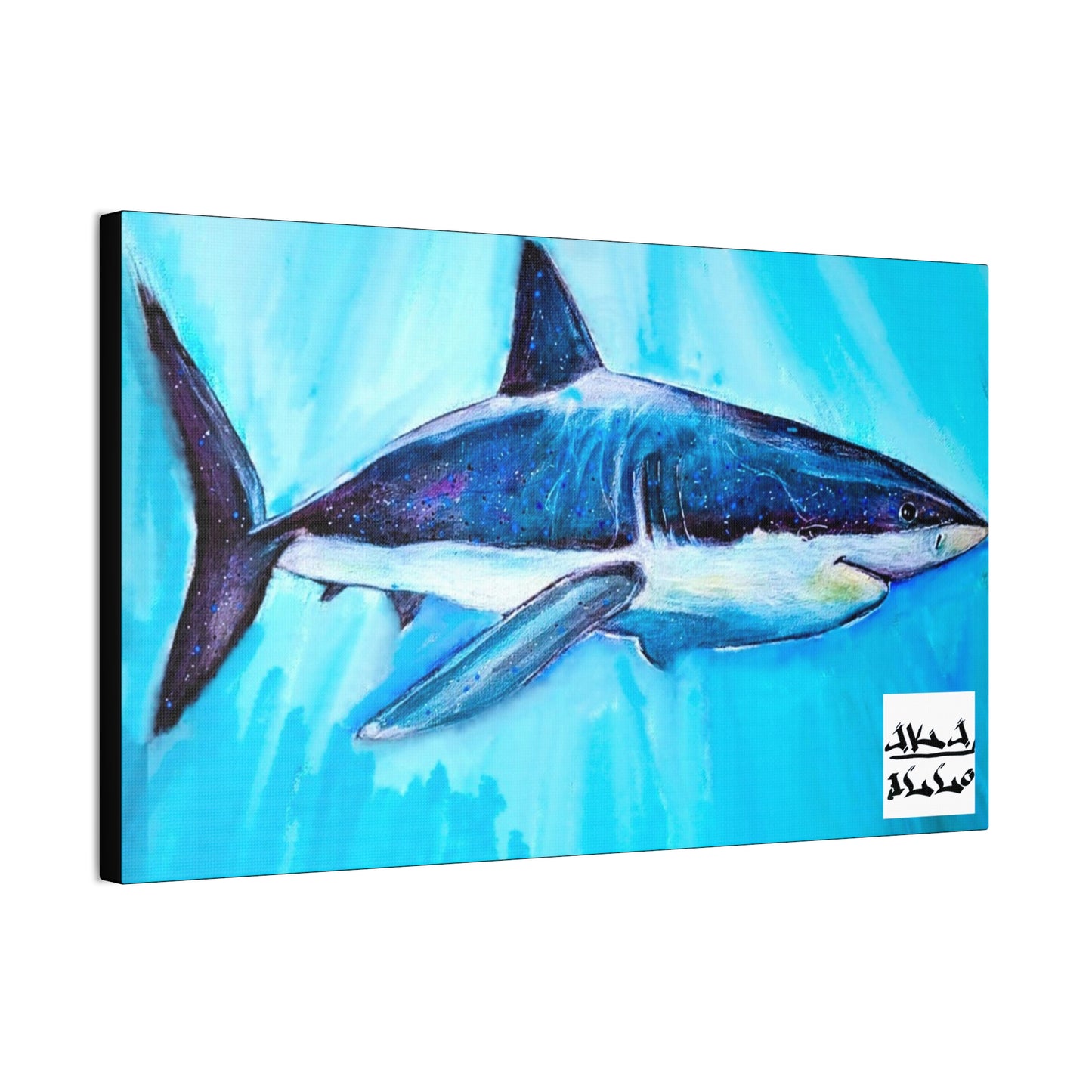 [Great White] Canvas Stretched, 0.75"