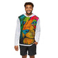 [Vibrant Lion] Men's Sports Warmup Hoodie (AOP)