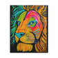 [Vibrant Lion] Canvas Stretched, 0.75"