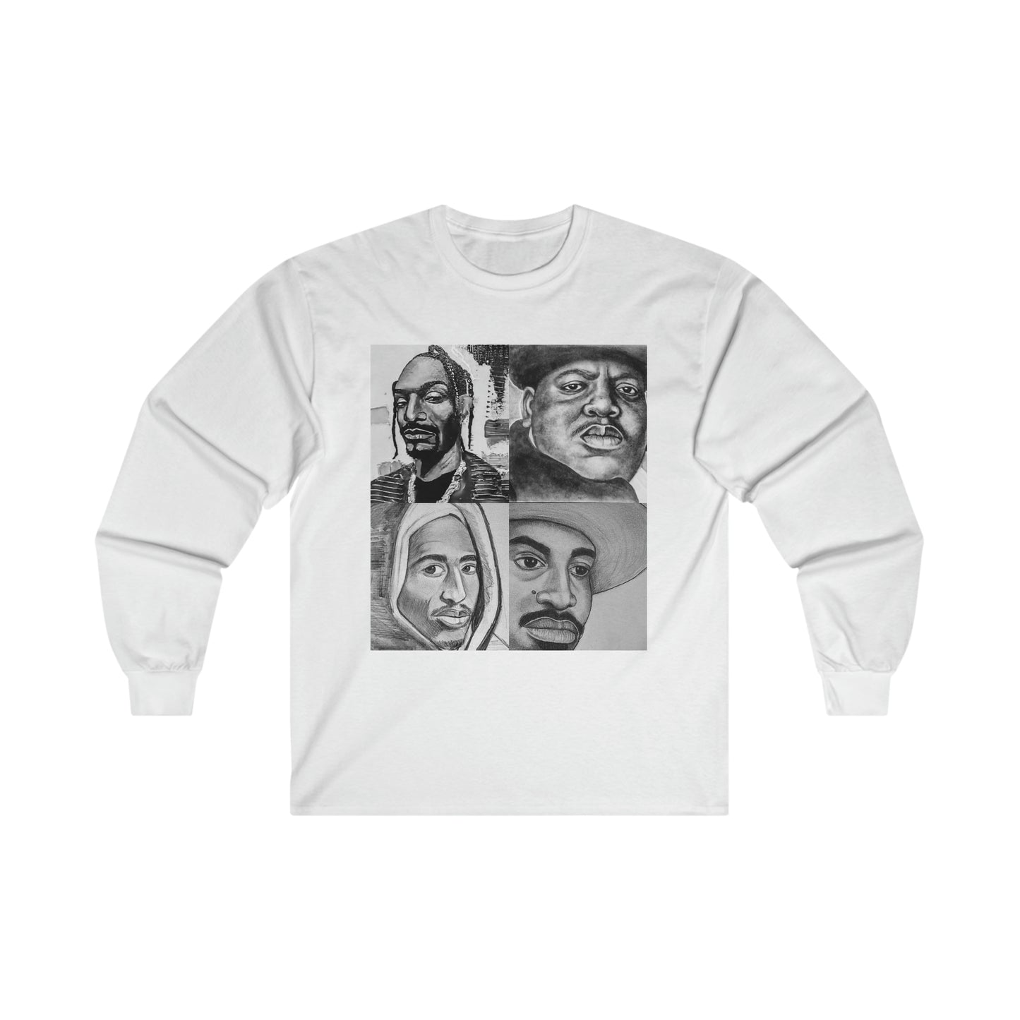 [Hip Hop 4] Ultra Cotton Long Sleeve Tee