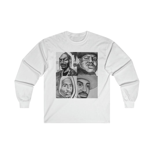 [Hip Hop 4] Ultra Cotton Long Sleeve Tee