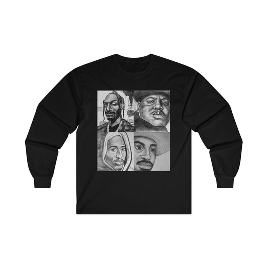 [Hip Hop 4] Ultra Cotton Long Sleeve Tee